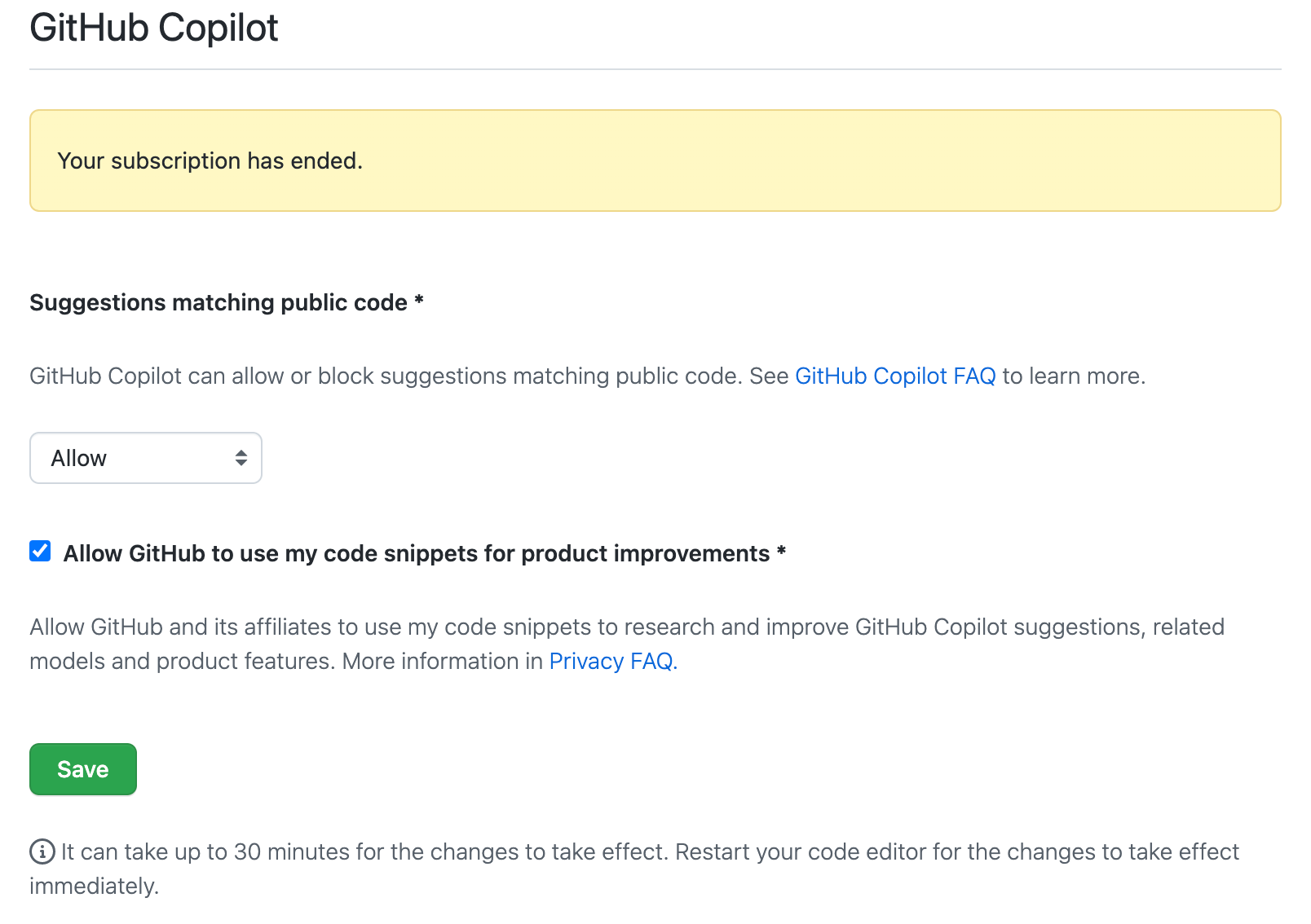 Github copilot free teacher subscription ended community discussion