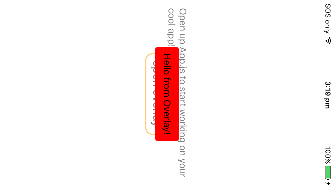 Overlay rotates to portrait in a landscape app · Issue #1798 · react ...