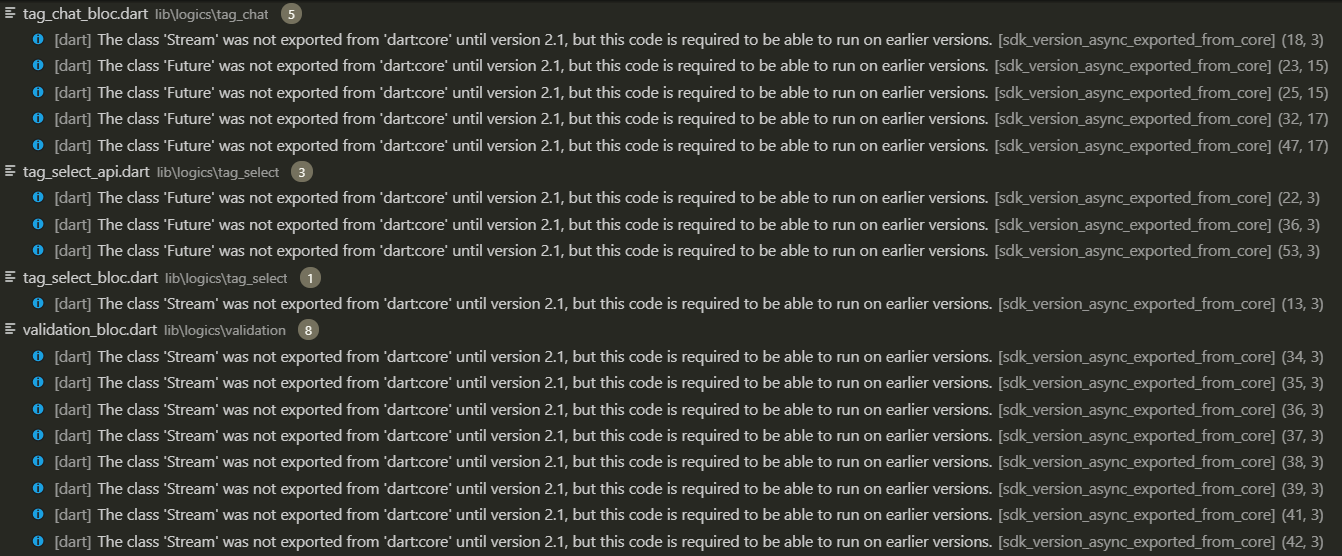 Stream and Future error on newest Dart · Issue #27396 · flutter/flutter ...
