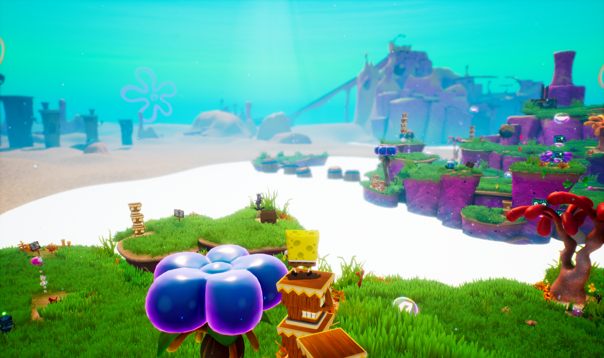 Spongebob Battle for Bikini Bottom Rehydrated water effects not ...