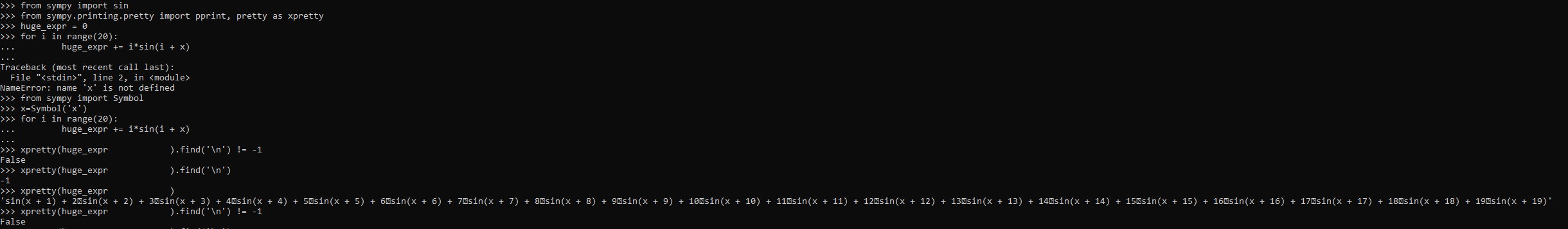 Current tests can fail depending on terminal width · Issue #22399 ...