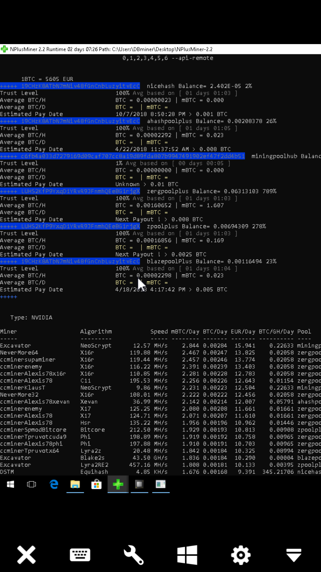 LTC/day shows as BTC/day · Issue #63 · MrPlusGH/NPlusMiner