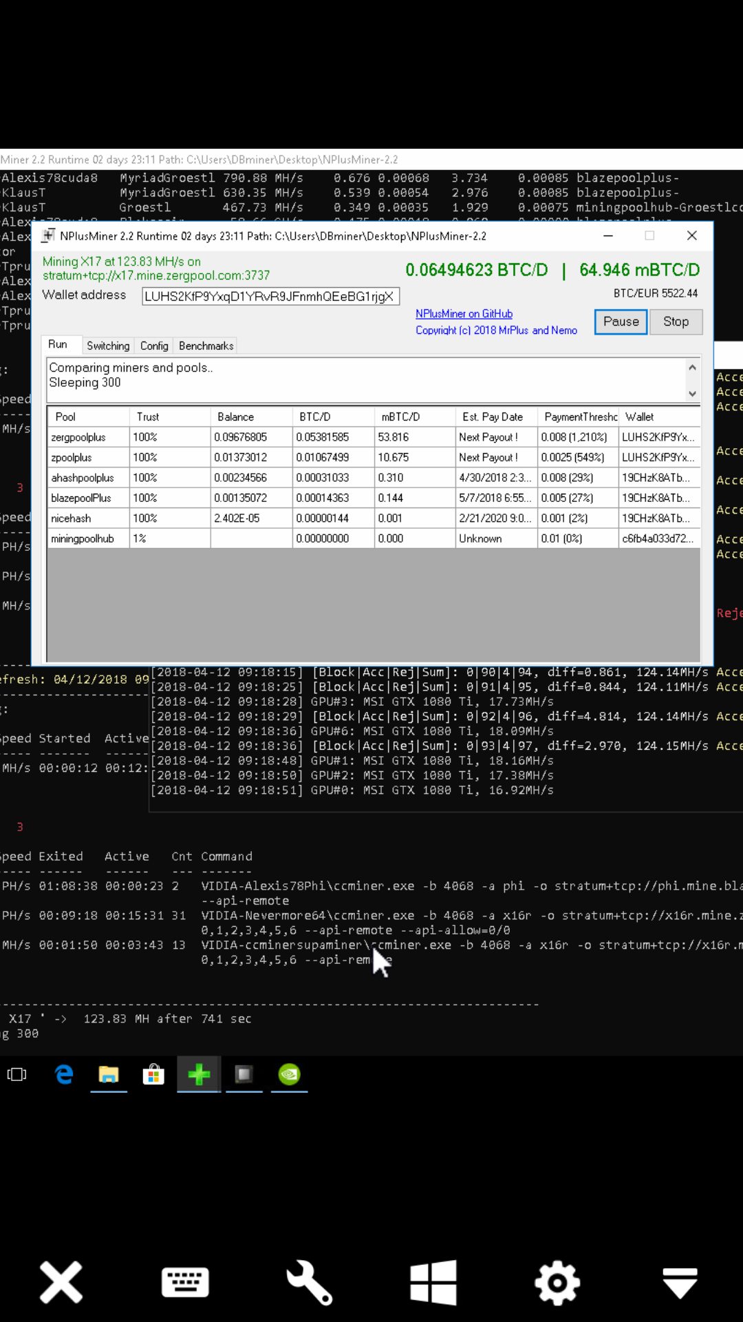 LTC/day shows as BTC/day · Issue #63 · MrPlusGH/NPlusMiner
