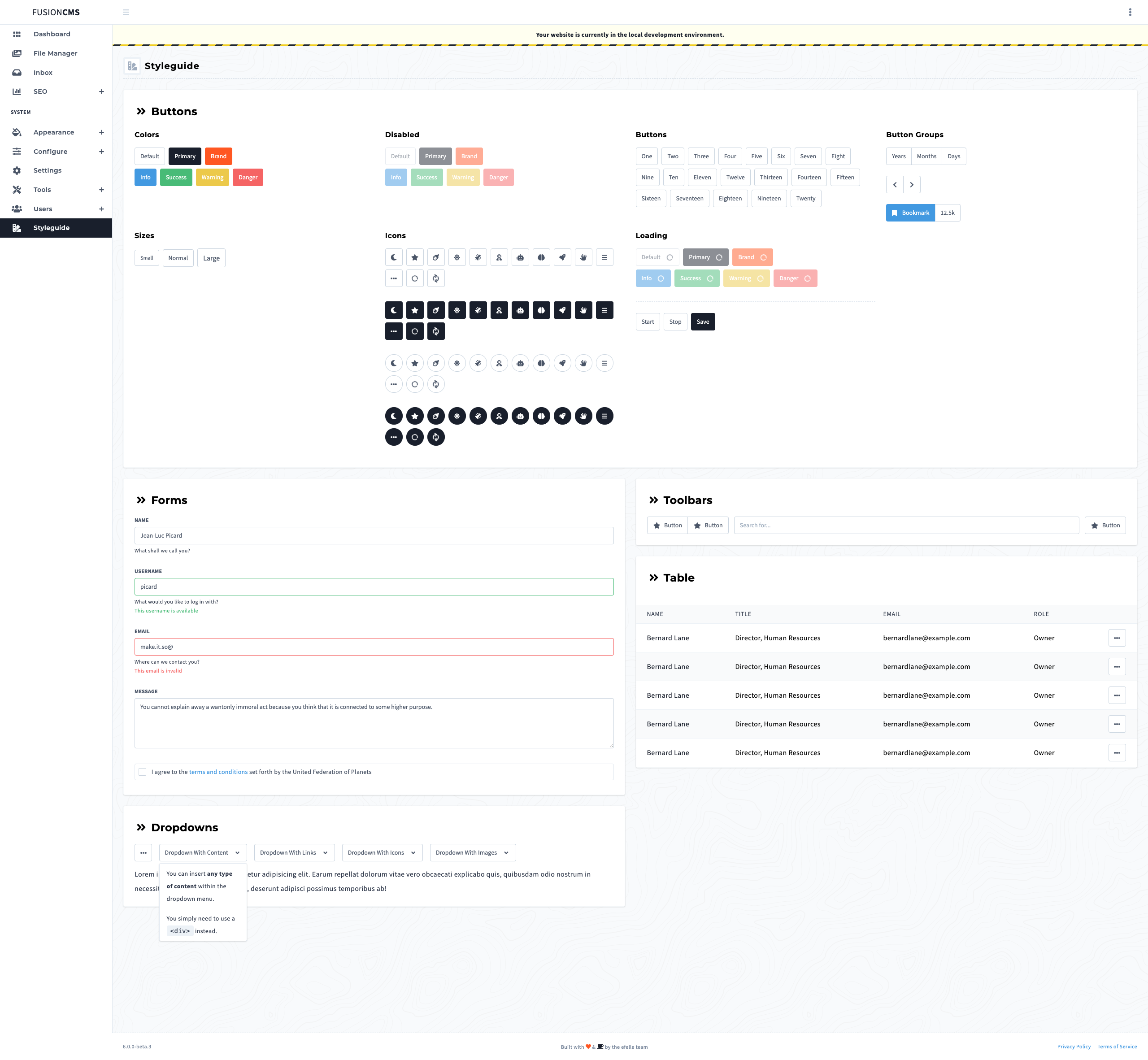 UI Refactor by kaidesu · Pull Request #412 · fusioncms/fusioncms · GitHub