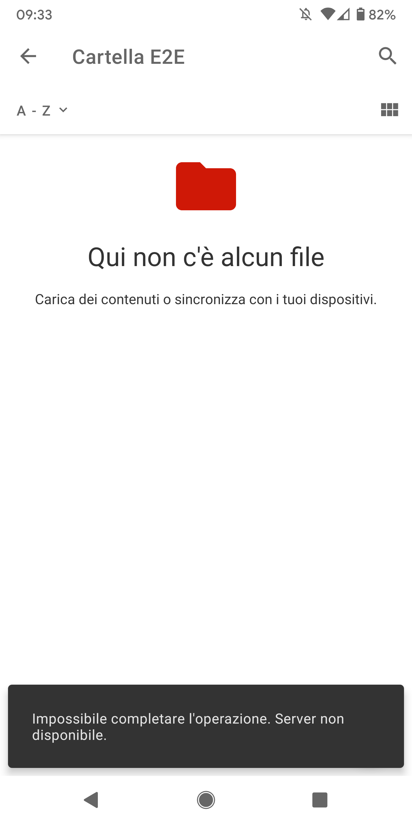 unable to upload files to e2ee folder on external HD with stable 3.13.0 ...