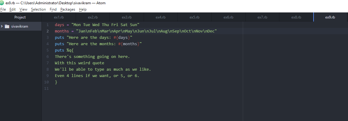 Github Sivavikram Program