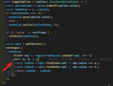 Checkbox.Group的onChange事件返回值不希望是进行过排序的 · Issue #36262 · ant-design/ant ...