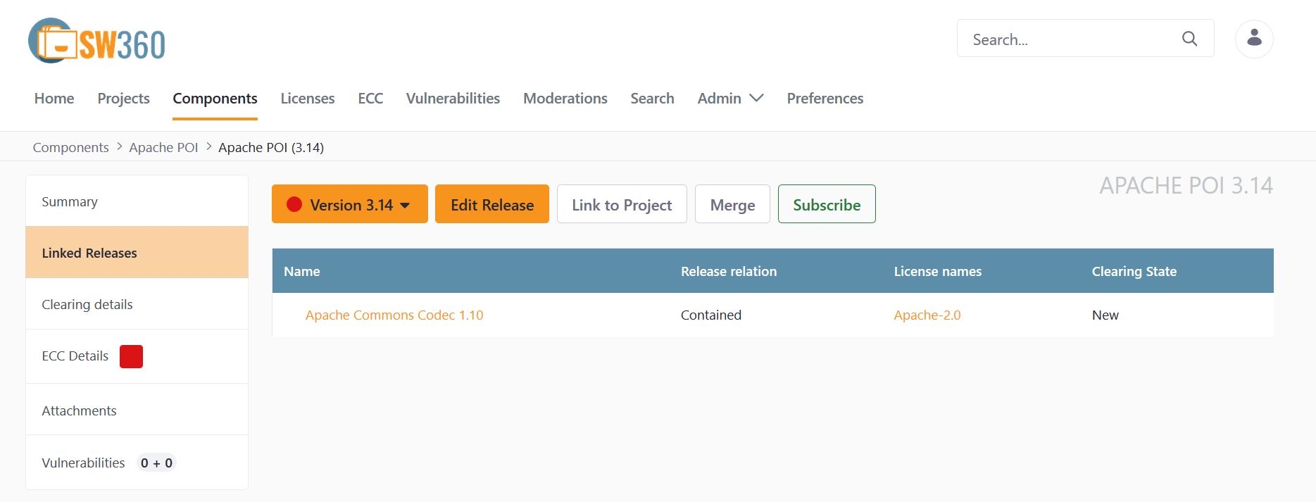 REST: Couldn't add "Linked Release" when add releases to components in ...
