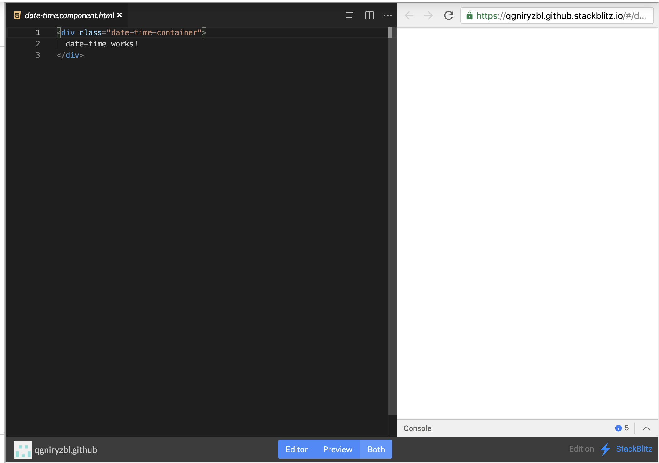 Intermittent load failure on preview link · Issue #753 · stackblitz ...