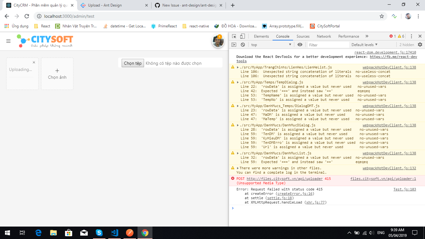 upload file ant.Design error, Please support me · Issue #15879 · ant ...