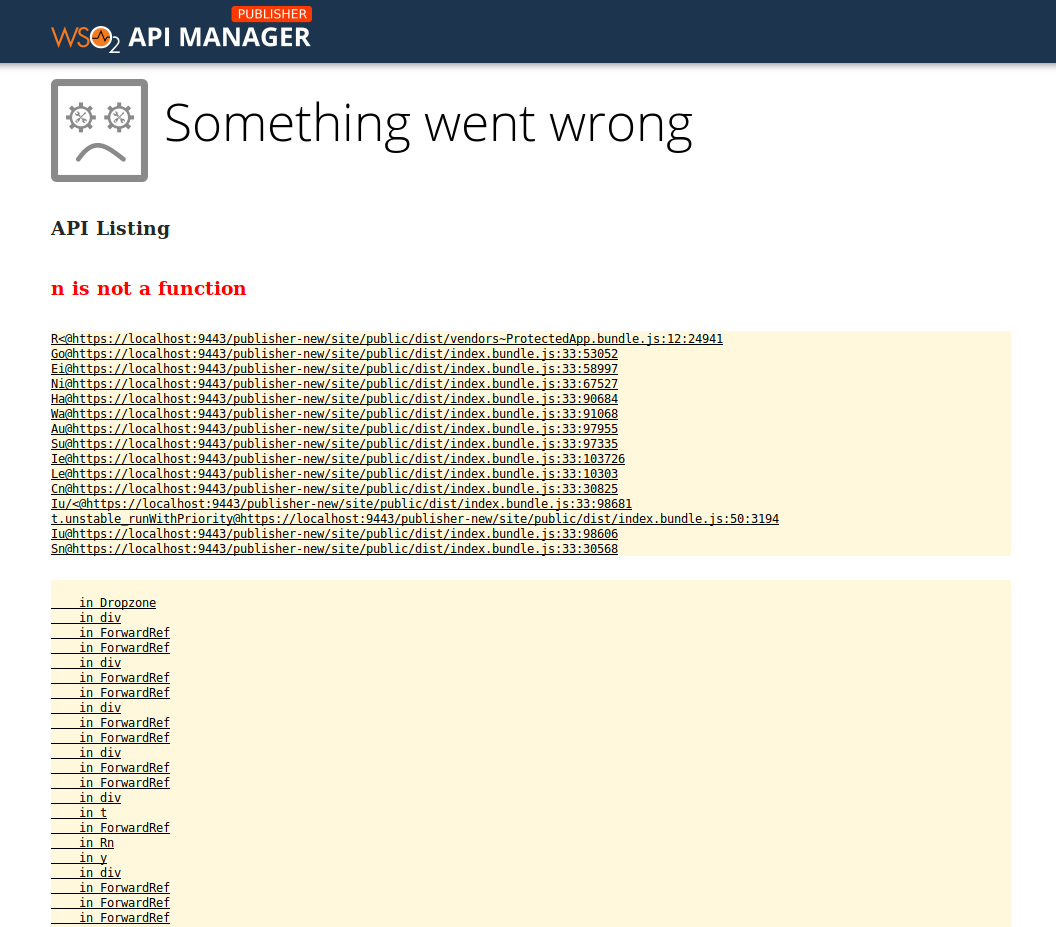 Users with creator role can update the API logo in PUBLISHED, BLOCKED ...
