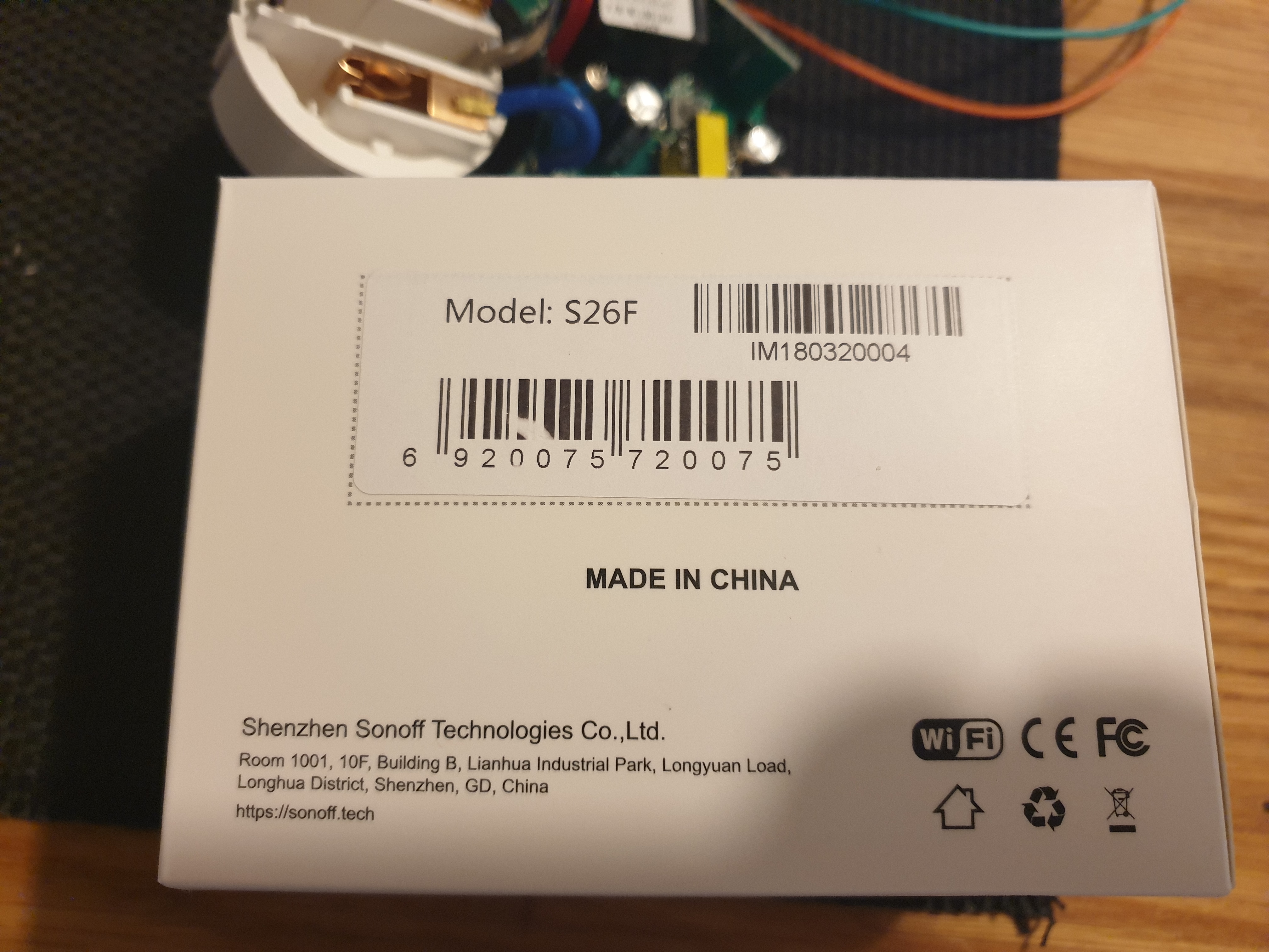 sonoff s26f
