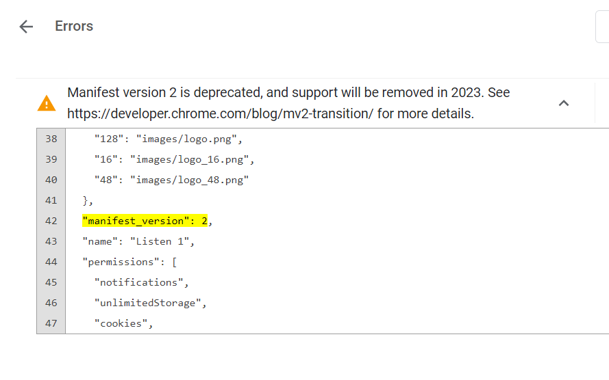 Deprecated Manifest Version | Manifest V3 & Manifest V2 (March 2024 ...
