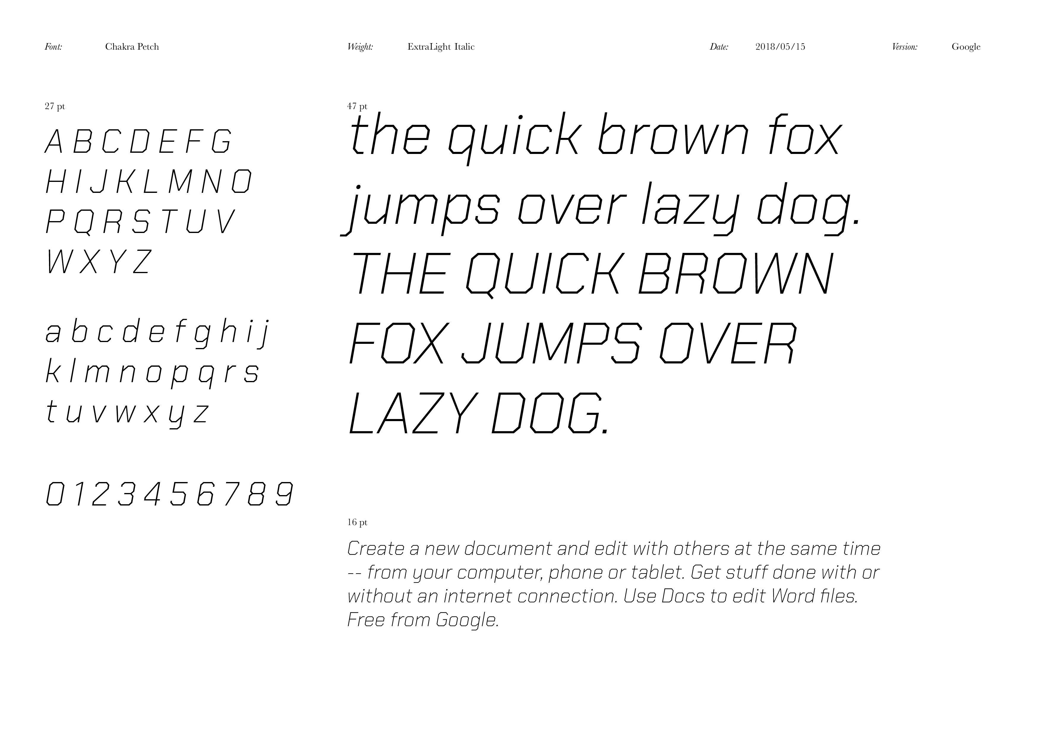 Font test_OLD & NEW (Latin-Thai) · Issue #6 · cadsondemak/Chakra-Petch ...