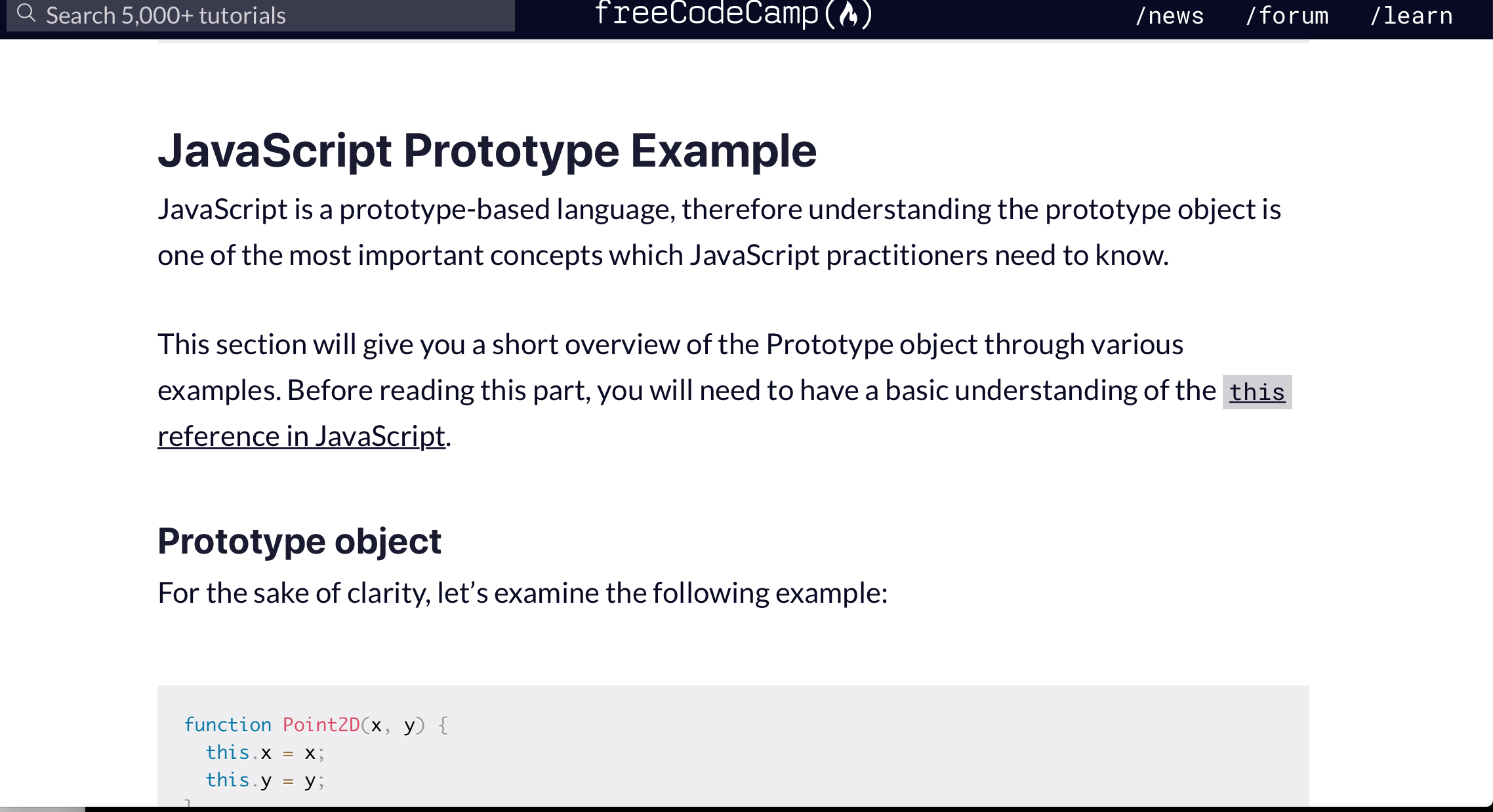 404 error when clicking on reference link on JavaScript example · Issue ...