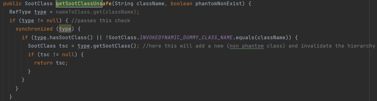 Retrieving abstract class removes pointer analysis · Issue #465 ...