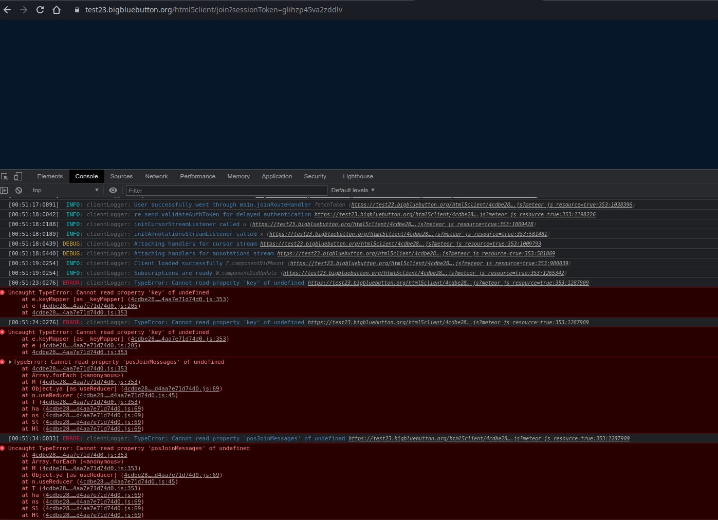 Chat error · Issue #11704 · bigbluebutton/bigbluebutton · GitHub