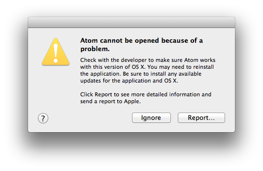 Atom 1.28.0 won’t open on OS X 10.9.5 · Issue #17586 · atom/atom · GitHub