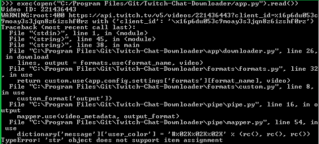 Str object does not support item assignment · Issue #45 · PetterKraabol ...