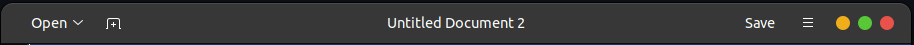 Gedit border
