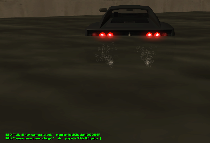setCameraTarget(client-side): sets the camera target on the vehicle ...