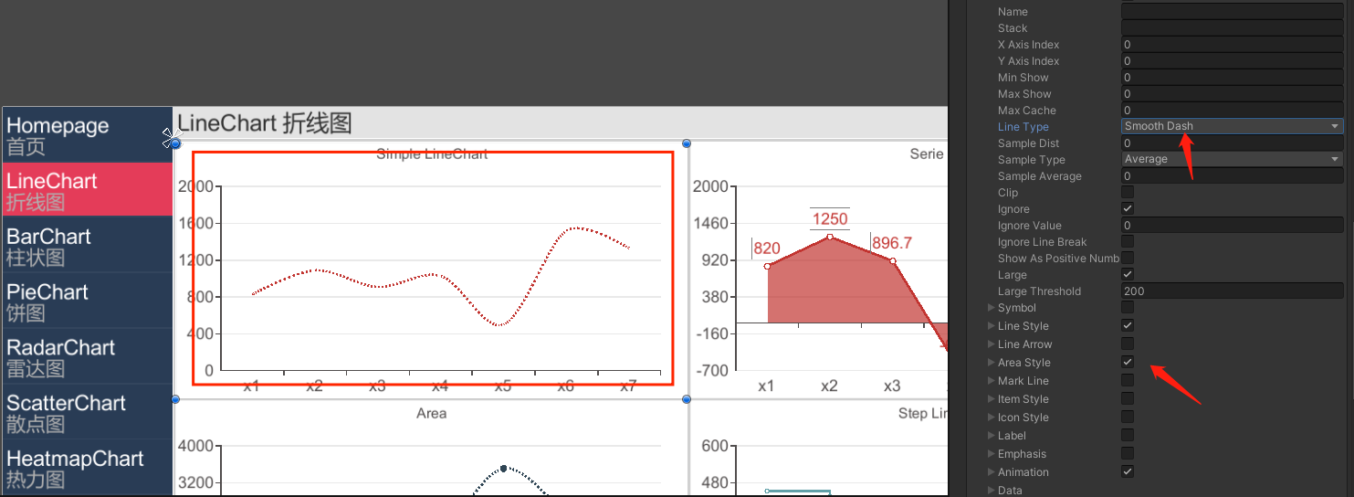 关于2.0的折线图 有点疑问 · Issue #176 · XCharts-Team/XCharts · GitHub