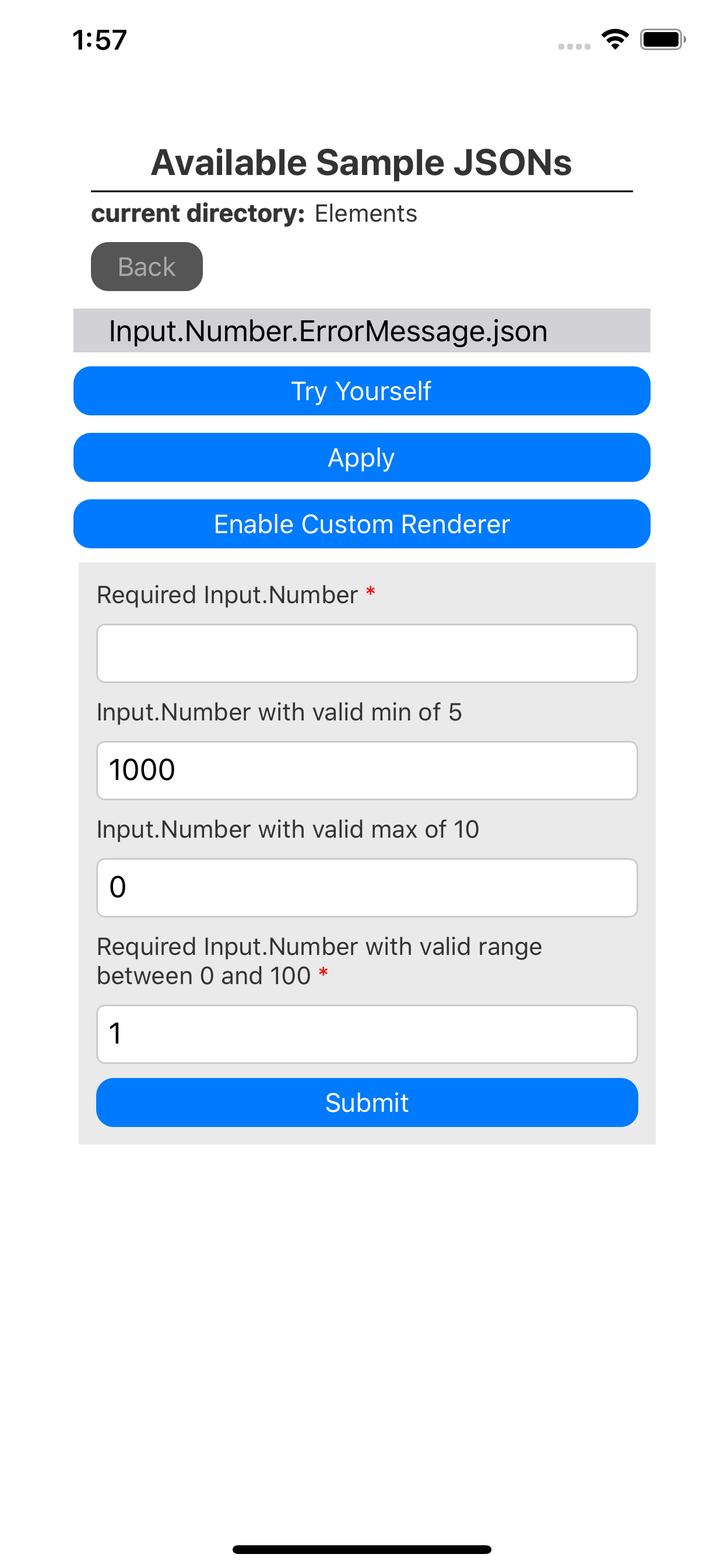 [iOS][InputEvo] Empty input number doesn't trigger isRequired ...