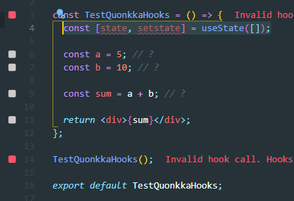 Quokka problems inside components or with Hooks · Issue #440 ...