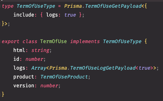 Generated prisma types are missing relationships in their exported type ...