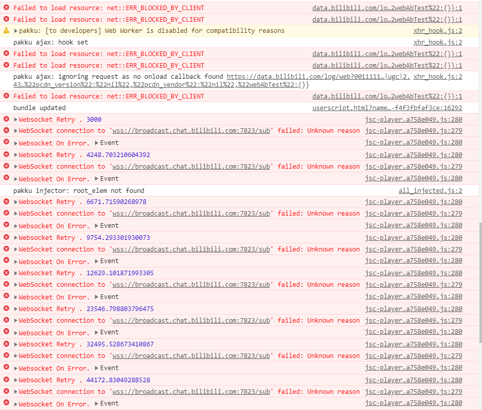 播放界面无法获取账号信息 · Issue #1111 · the1812/Bilibili-Evolved · GitHub