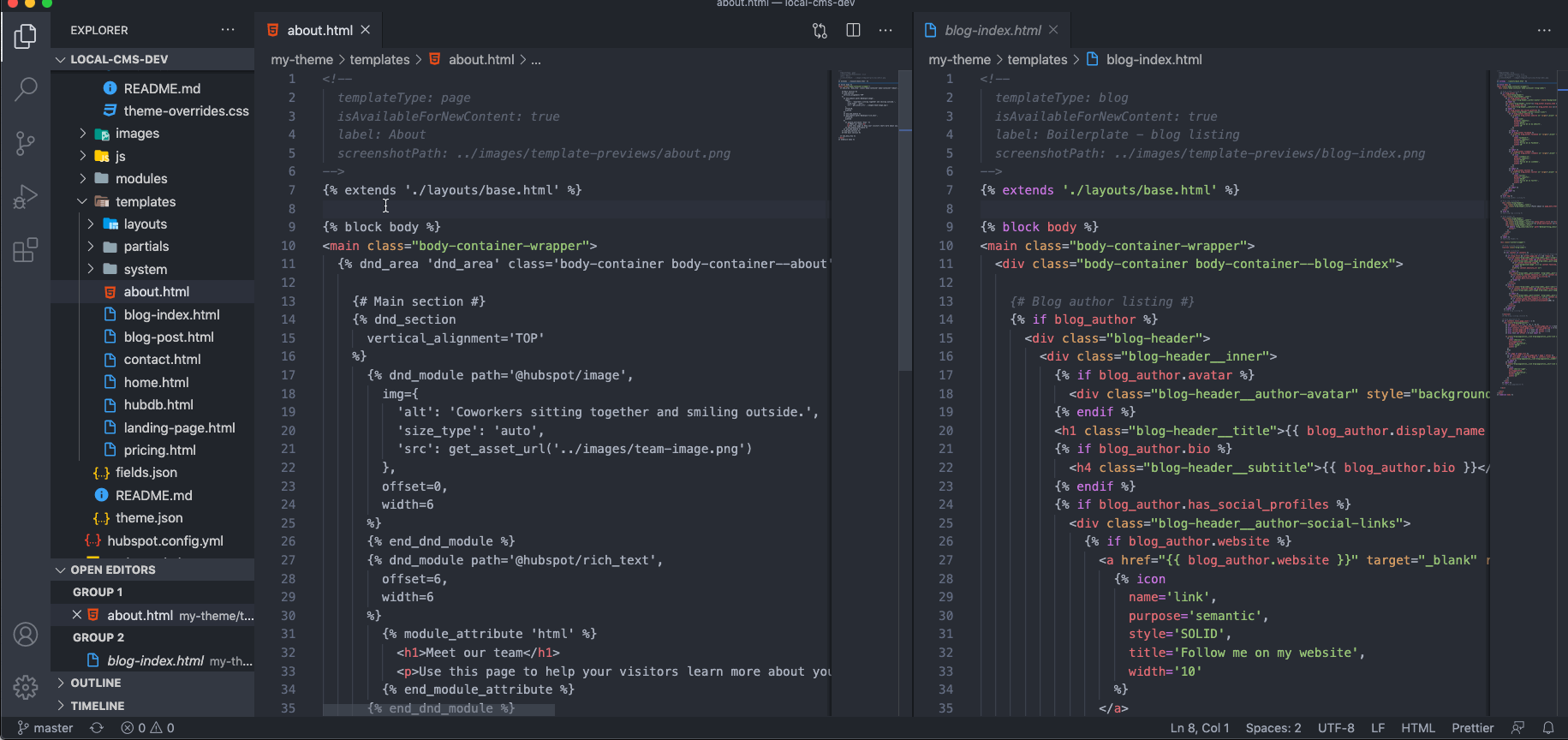 Emmet does not work in HTML + HubL file types · Issue #87 · HubSpot/hubspot-cms-vscode  · GitHub