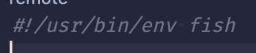 env fish