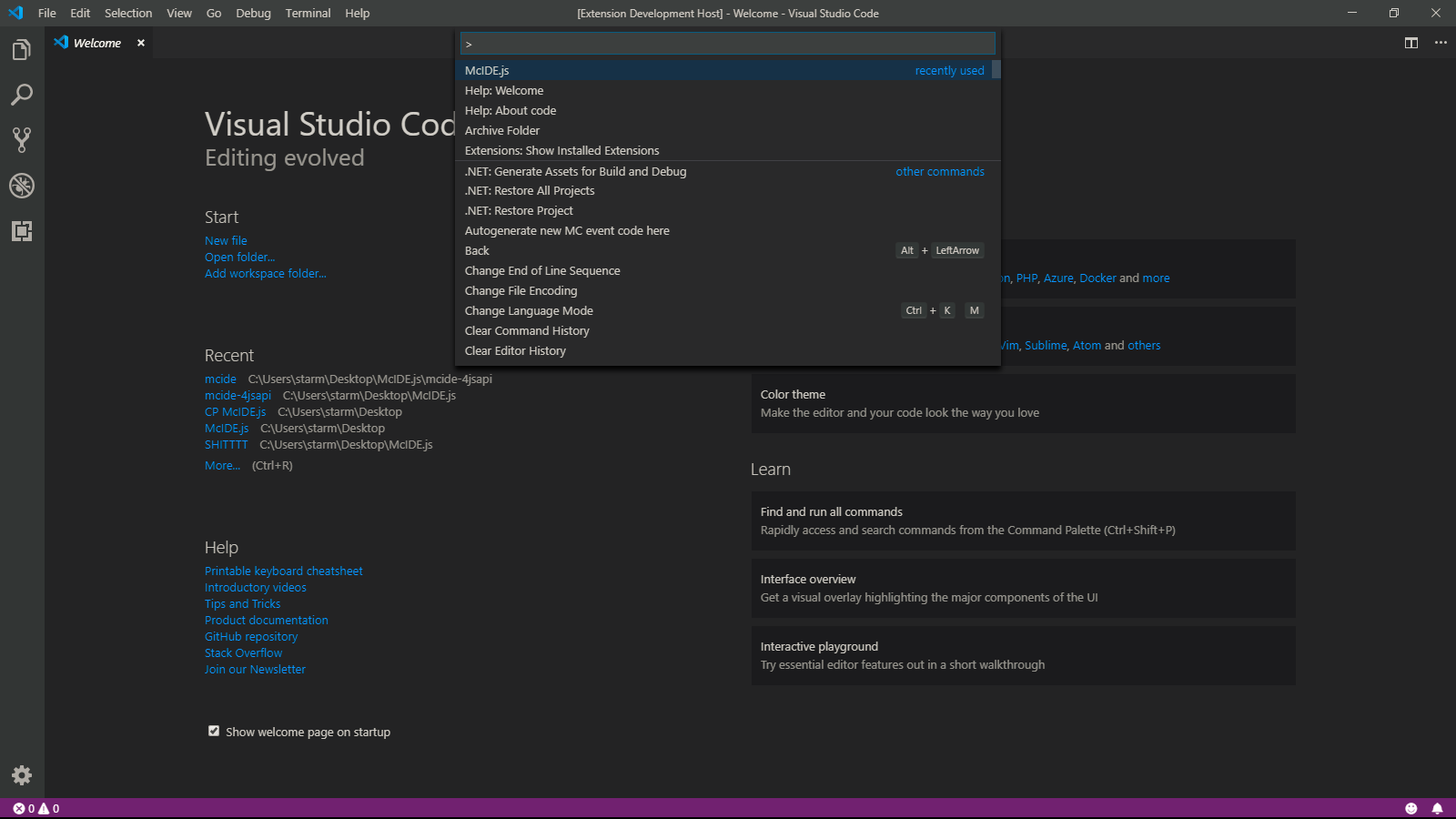 Visual Studio Code can't find itself (a. k. a. ALWAYS open folder with ...