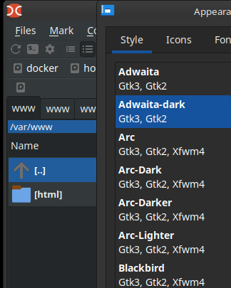 Dark mode active tab text colour · Issue #1315 · doublecmd/doublecmd ...