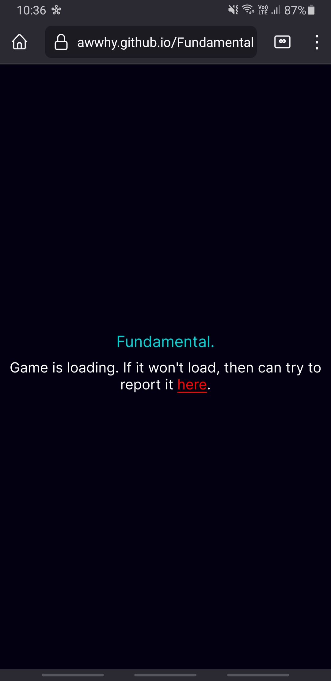 Game won't load · Issue 9 · awWhy/Fundamental · GitHub