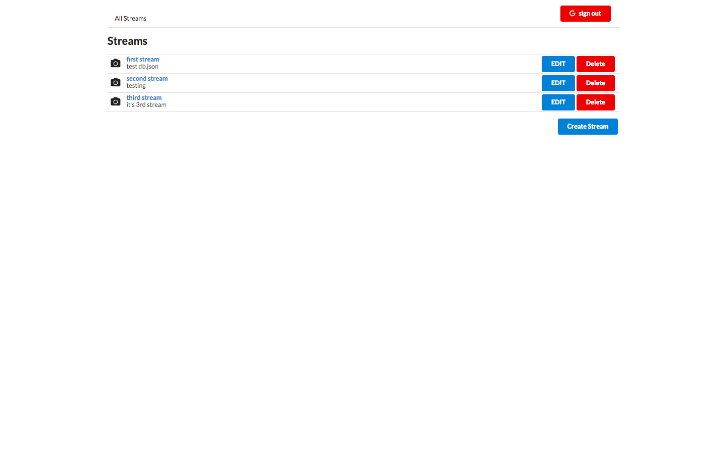 GitHub - meiflin123/Streams: CRUD app using React, React Router, Redux ...