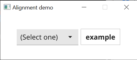 Button vertical alignment looks wrong next to select widget · Issue ...