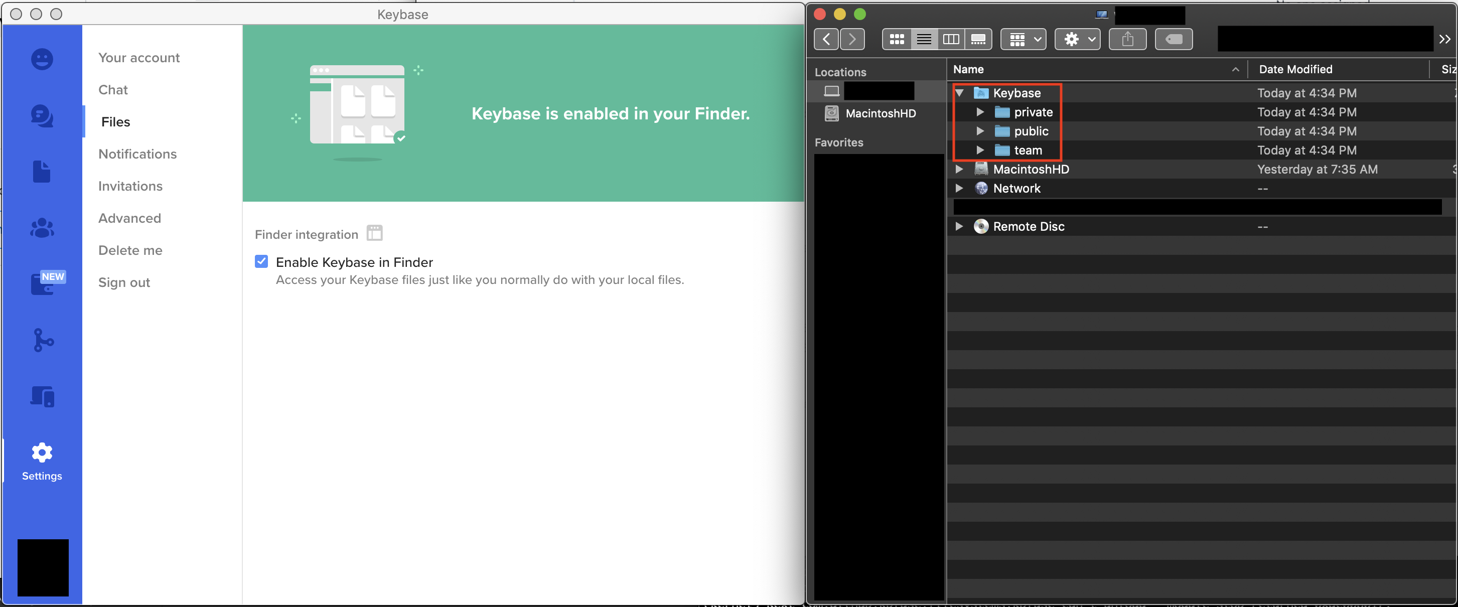 OSX Finder setup doesn't work · Issue #14689 · keybase/client · GitHub