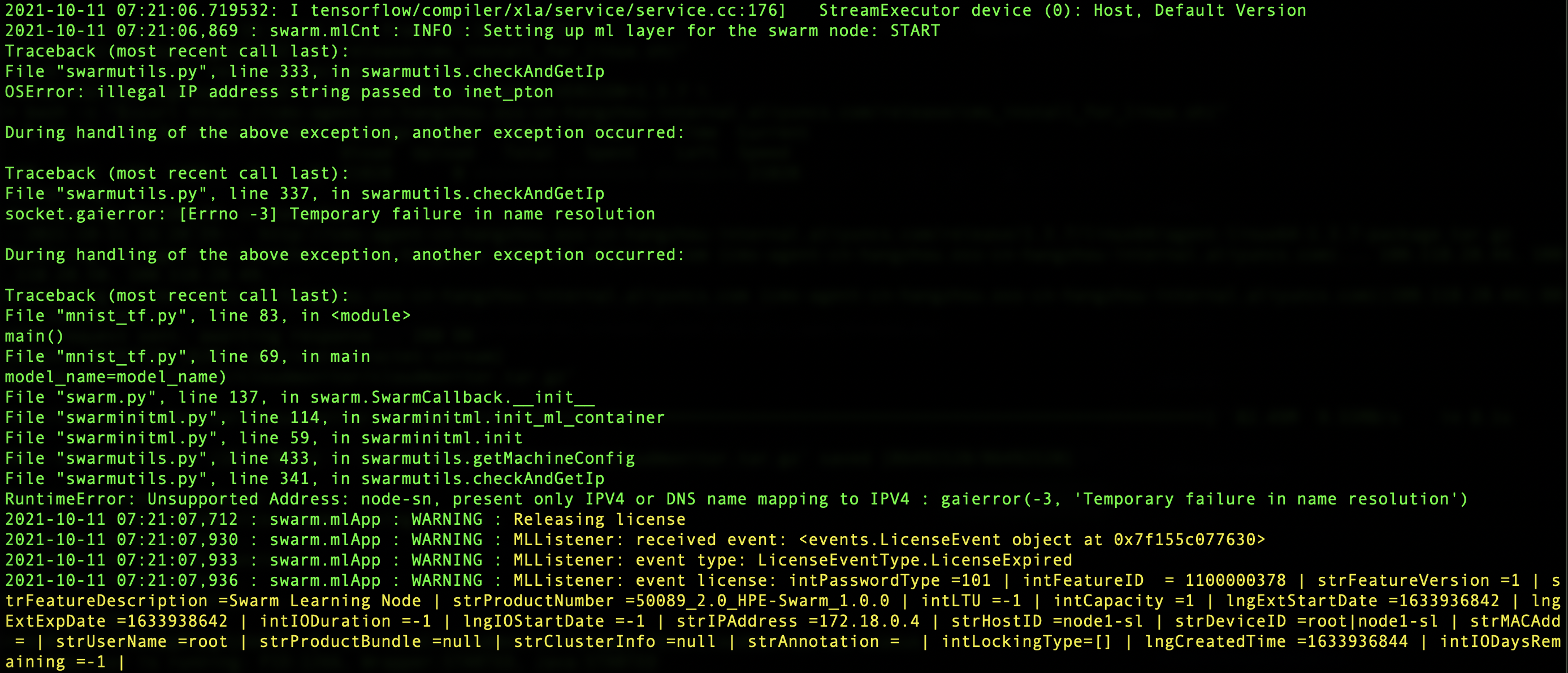 problems when running mnist-keras example · Issue #59 · HewlettPackard ...