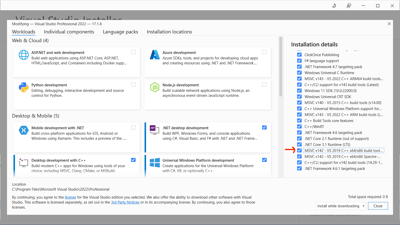 Can't build WinUI 2 (MUXControlsTestApp from MUXControls.sln) in Visual