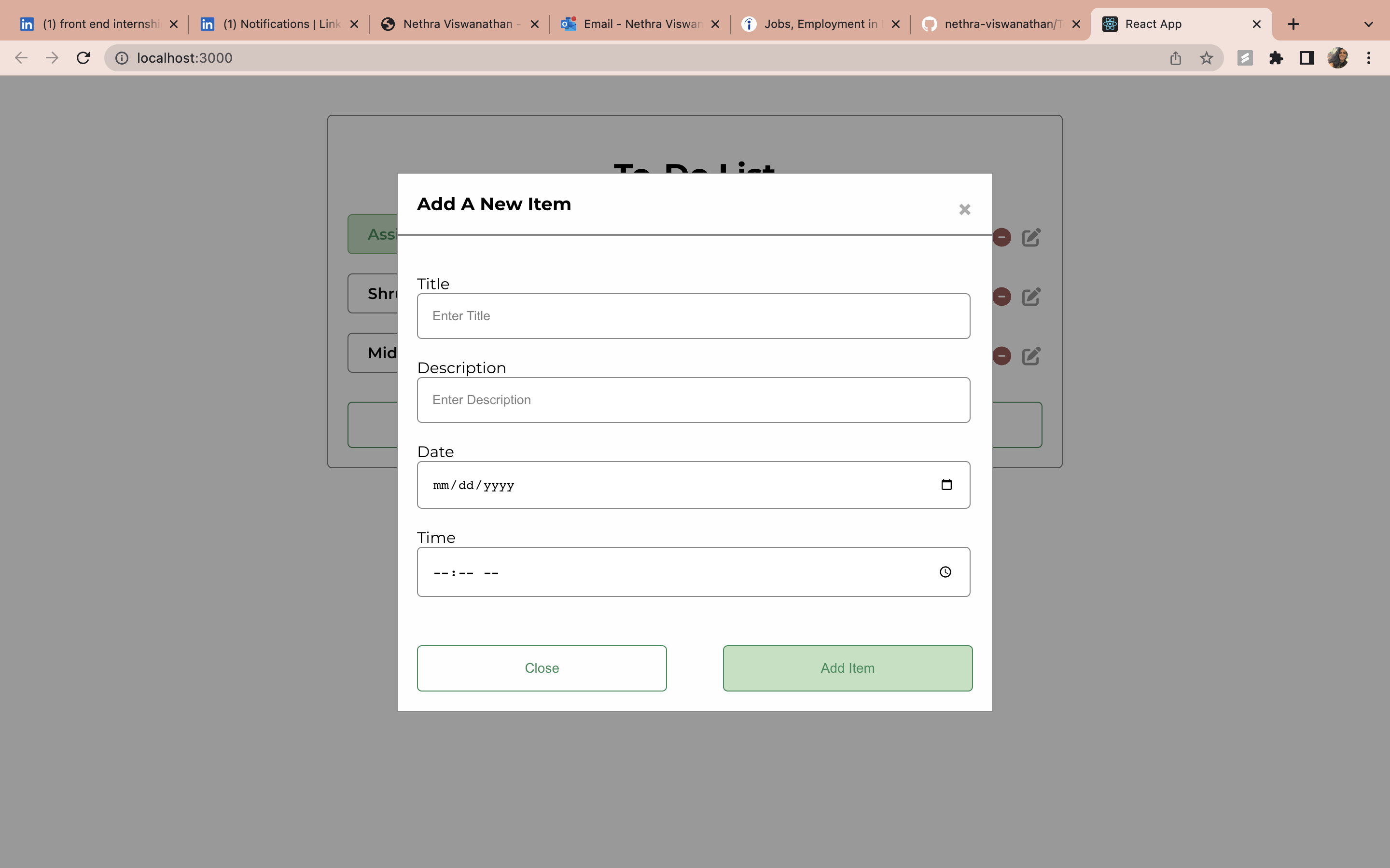 GitHub - nethra-viswanathan/ToDo: A simple To-Do application built ...