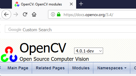 Access to 3.4.5-dev doc · Issue #14053 · opencv/opencv · GitHub