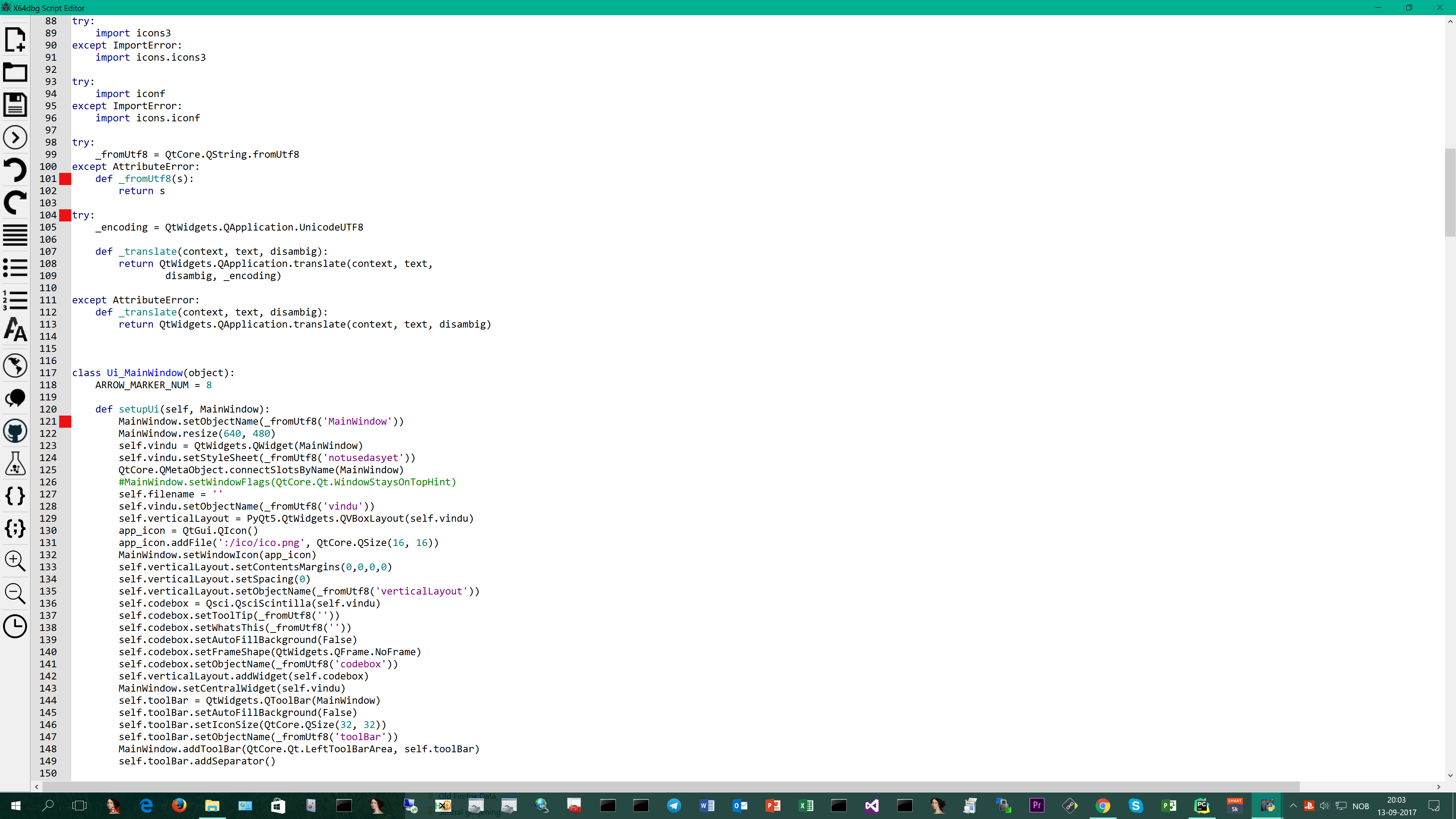 Plugin Error · Issue 6 · techbliss/X64dbg_script_editor · GitHub