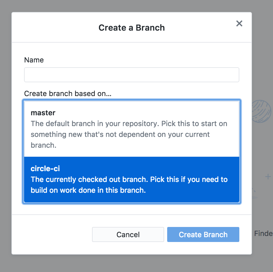 Create new branch from current branch · Issue 2322 · desktop/desktop · GitHub