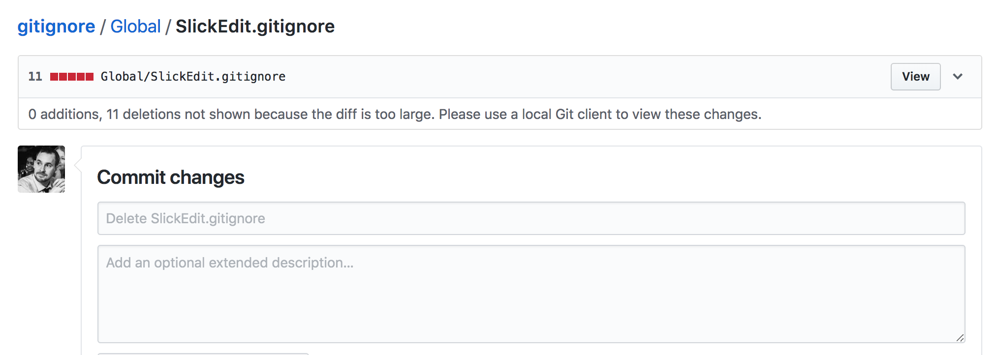 improvements to default message when single file chosen to commit ...