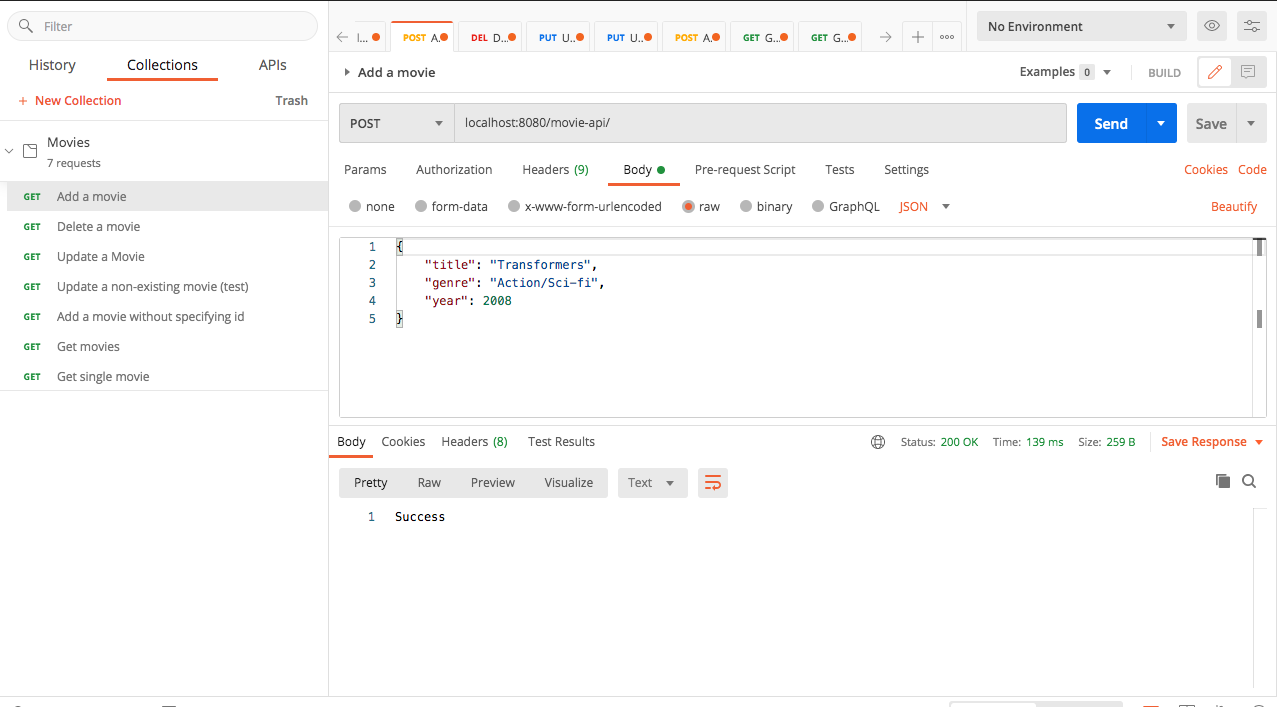 GitHub - isaiahk1116/MovieRestAPI: REST API using Spring Boot