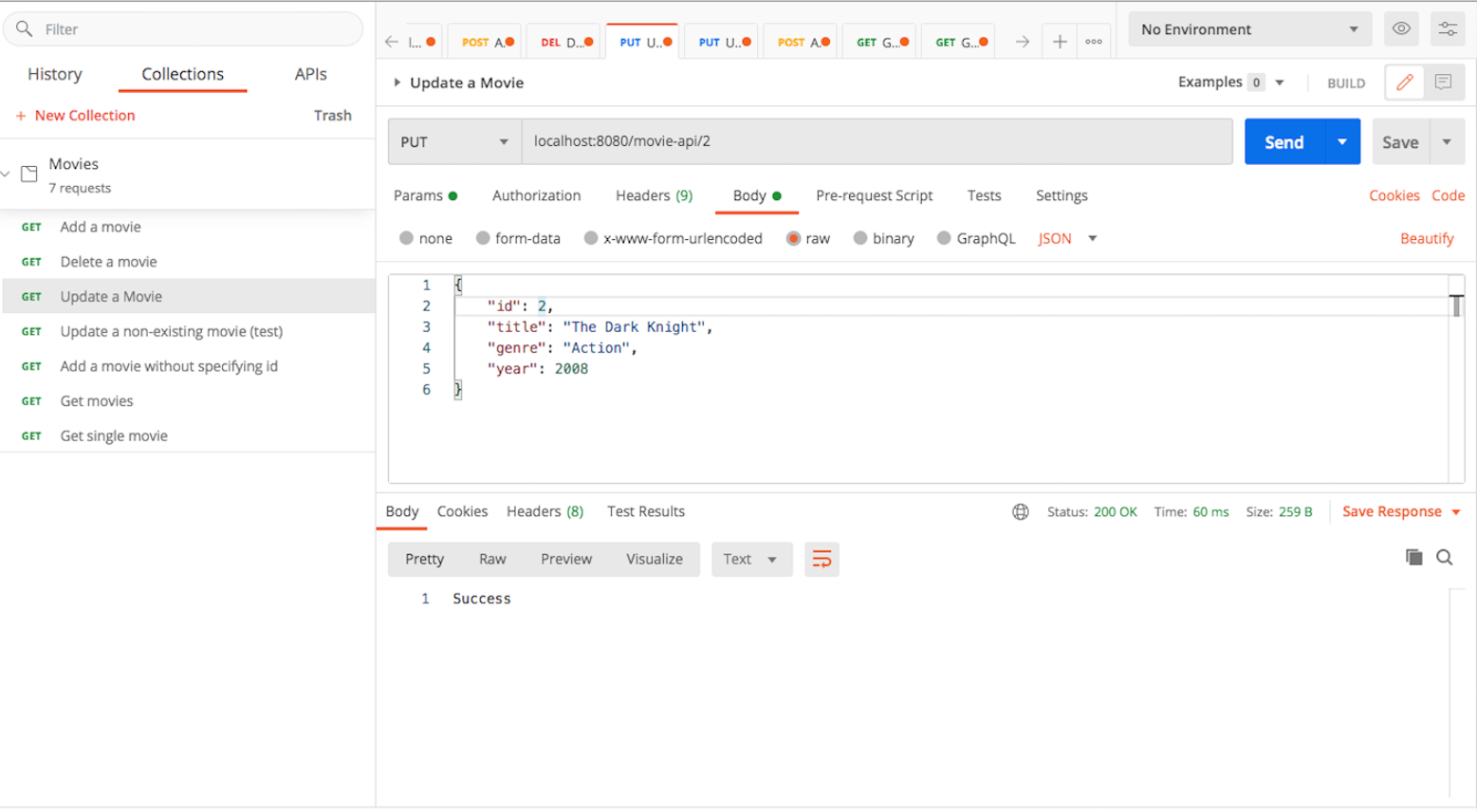 GitHub - isaiahk1116/MovieRestAPI: REST API using Spring Boot