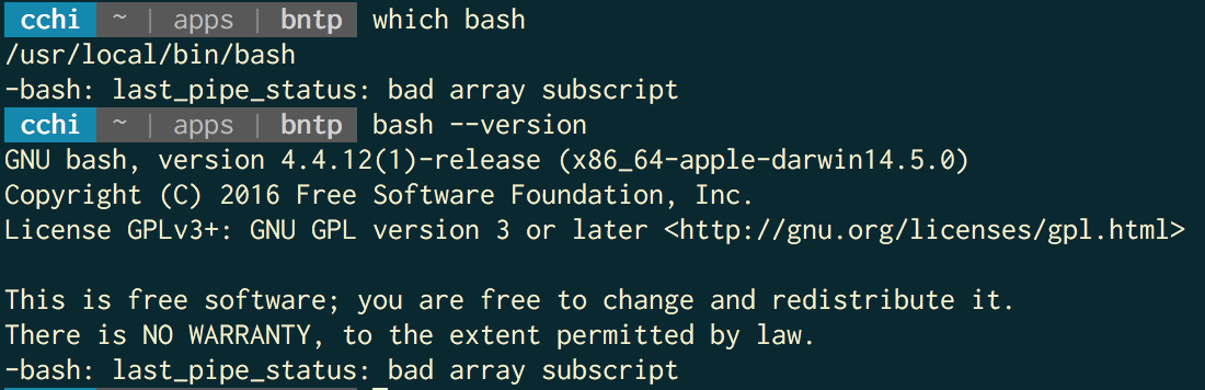 Bash error after I execute a command · Issue #1788 · powerline ...