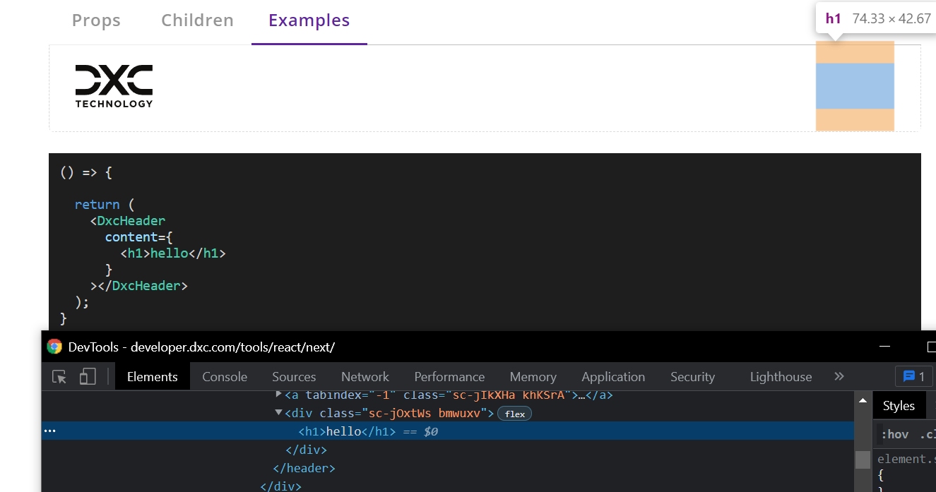 Text is not showed in Header · Issue #439 · dxc-technology/halstack ...