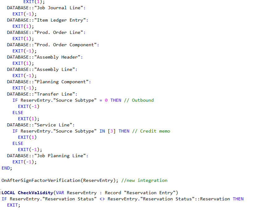 SignFactor default exit integration CU 99000830 · Issue #2417 ...